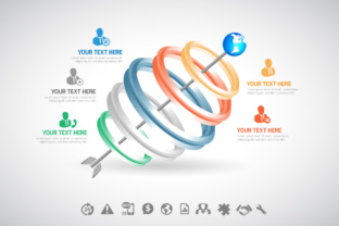 Arrow Info Graphic: Editable Design Solutions