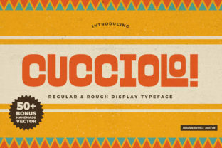 Cucciolo: A Playful and Cultural Display Font for Designers