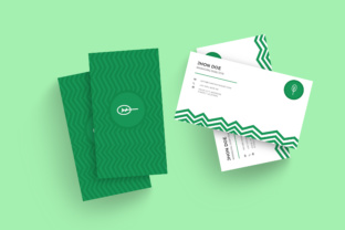 Modern Concept Business Card Template 21: Elevate Your Professional Image