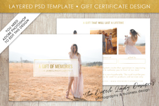 Photography Gift Certificate Template - A Creative and Practical Solution for Photographers and Businesses