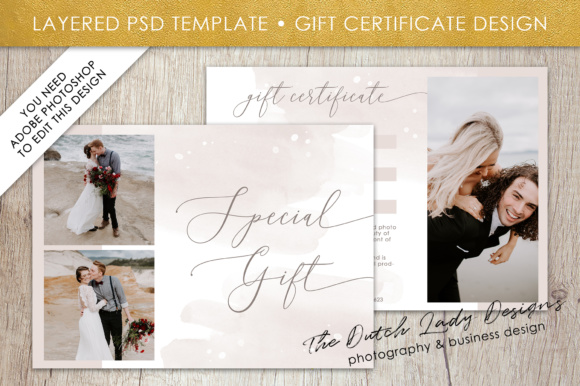 Photography Gift Certificate Template: A Practical Solution for Customizable Digital Gifts