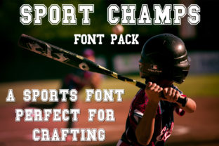 Sport Champs: A Bold Font for Dynamic Design
