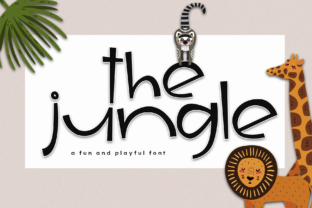 The Jungle: A Quirky Handwritten Font for Creative Inspiration